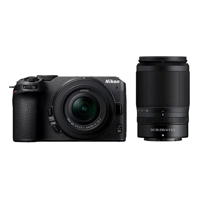Camara Nikon Z30 16-50mm + 50-250mm Profesional