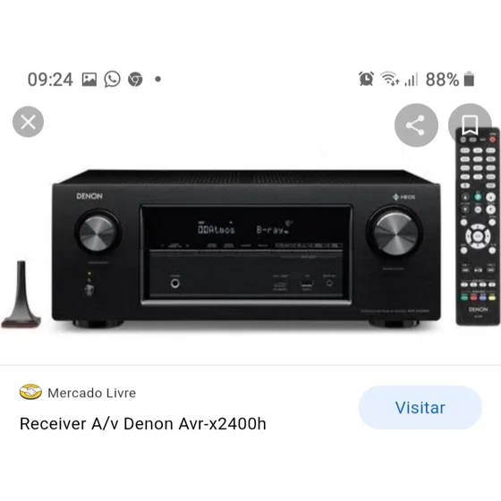 Denon  Avr X2400h 4k Dolbyatmos