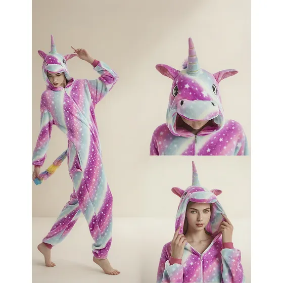 Pijama Entero Adulto Unicornio Samano.uy