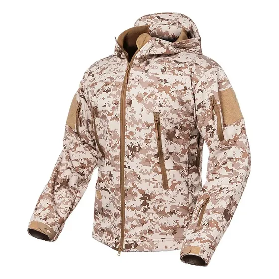 Campera Tácticas Camufladas Impermeables Digital Desert