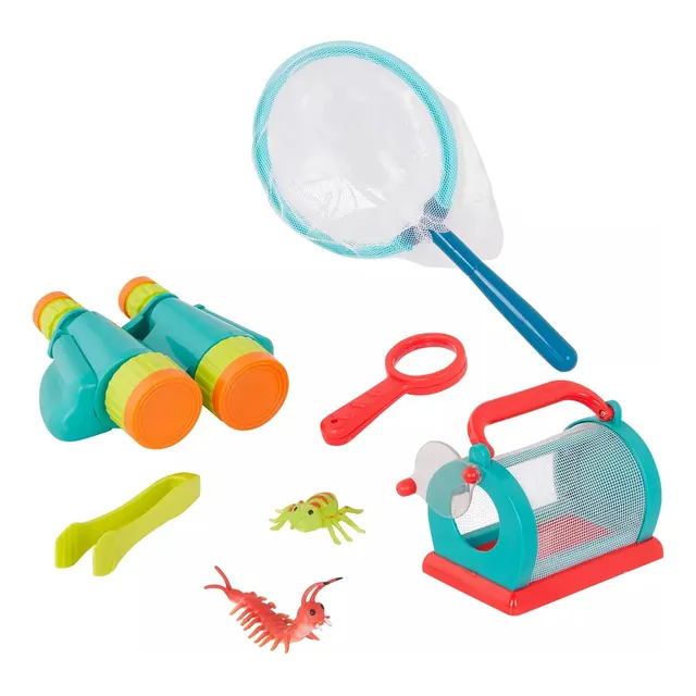 Kit Explorador Infantil Binoculares Lupa Observatorio Bx2192