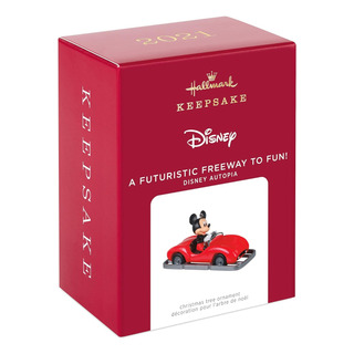 Esfera Hallmark Keepsake Disney Autopia Mickey Mouse + Esfera Hallmark Keepsake Disney Autopia Mickey Mouse +