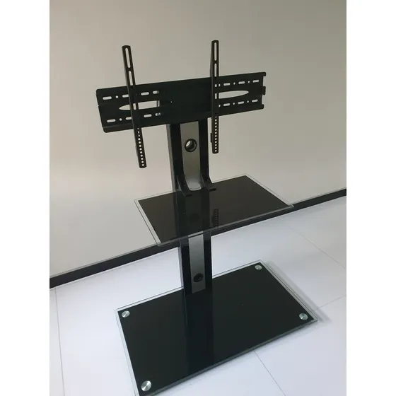 Centro De Entretenimiento Para Tv Repisas De Vidrio 2niveles