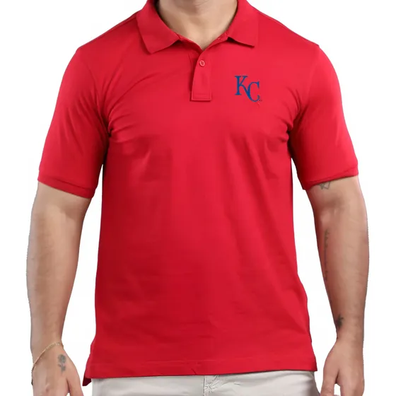 Chemise Beisbol Caballero Tela Piqué Kansas City S M L Xl