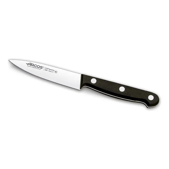 Cuchillo Profesional Cocina Chef 4'' Arcos Acero Inoxidable Color Negro