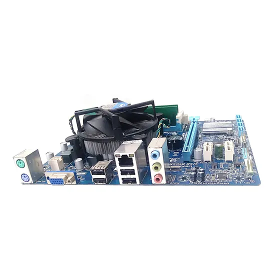 Kit Placa Mãe Gigabyte Ga-h61m-s1 Pentium G645 4gb Ddr3