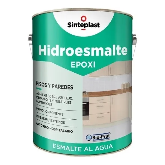 Hidroesmalte Epoxi Blanco Azulejos 4 Lt Sinteplast Ferreplus