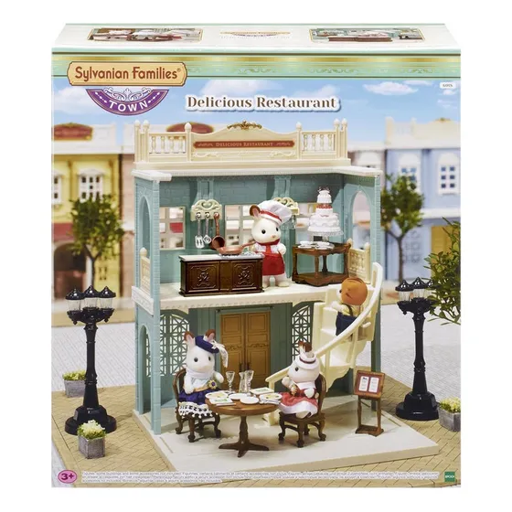 Sylvanian Families Restaurante Set Juguete + Accesorios Tx