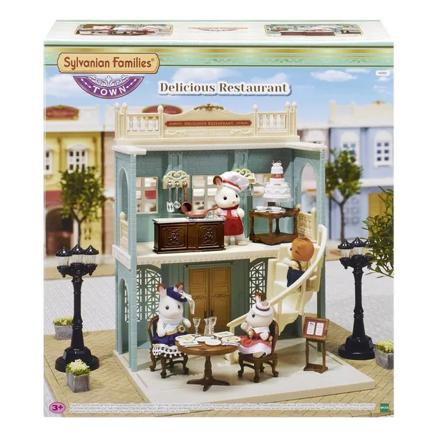Sylvanian Families Restaurante Set Juguete + Accesorios Tx