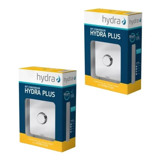 Kit 2 Conversor Hydra Max Em Hydra Plus 1.1/4 1.1/2 Cr Deca