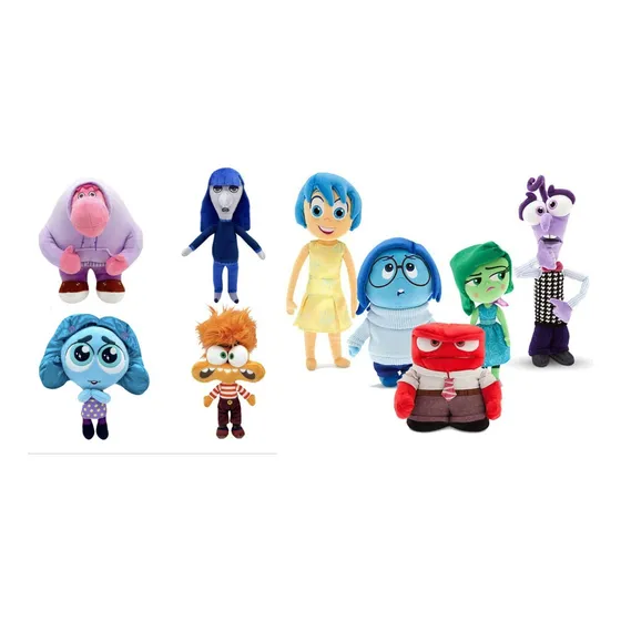 Peluches Emociones Intensamente - De Adentro Hacia Afuera