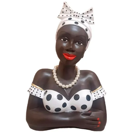 Boneca Namoradeira Grande Com Laço No Cabelo - Branca