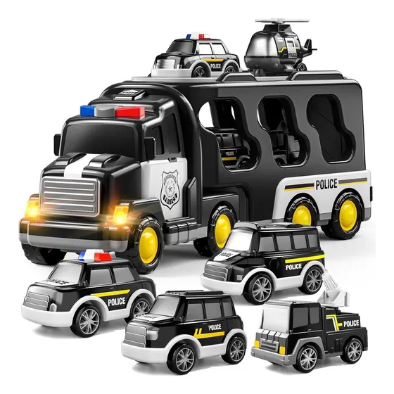 Camion De Policia Y Varios