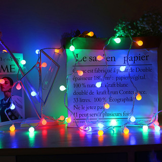 Cadena De Luces Tipo Caja Con Forma De Bola Para Y Decoion Cadena De Luces Tipo Caja Con Forma De Bola Para Y Decoion