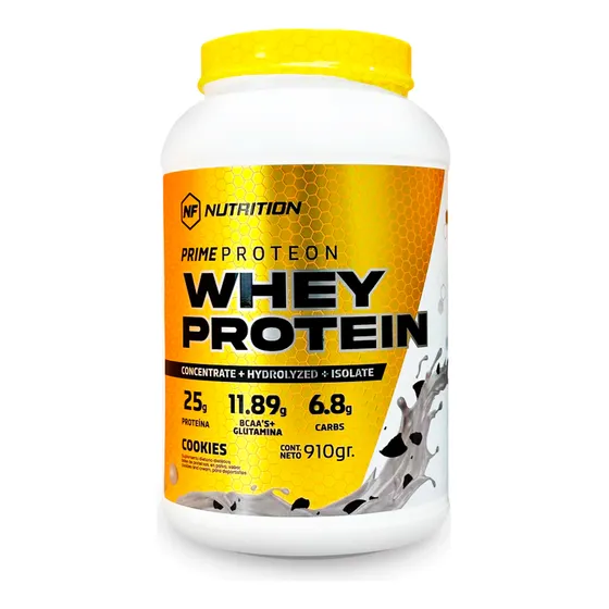 Nf Nutrition Suplemento Proteon Whey Protein Cookies 910gr