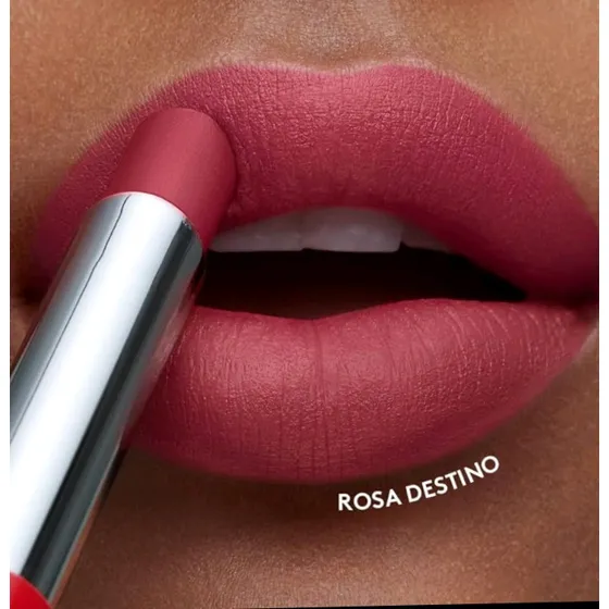 Labial Matte 24 Horas Colorfix Ésika Tono Rojo Seductor