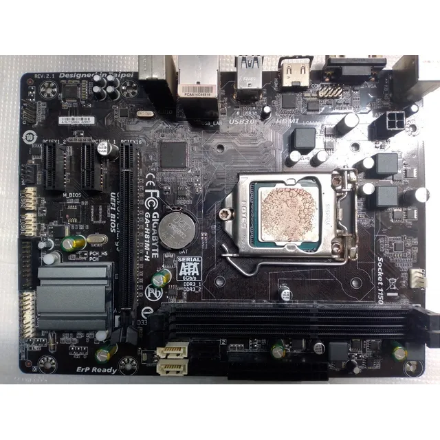Placa 1150 Ga-h81m-h Gigabyte Cuarta Generacion- Core I7/5/3