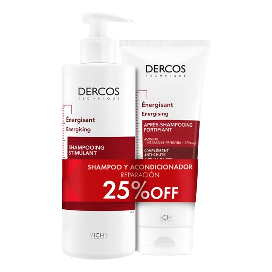 Vichy® Pack Dercos Energizante | Shampoo + Acondicionador