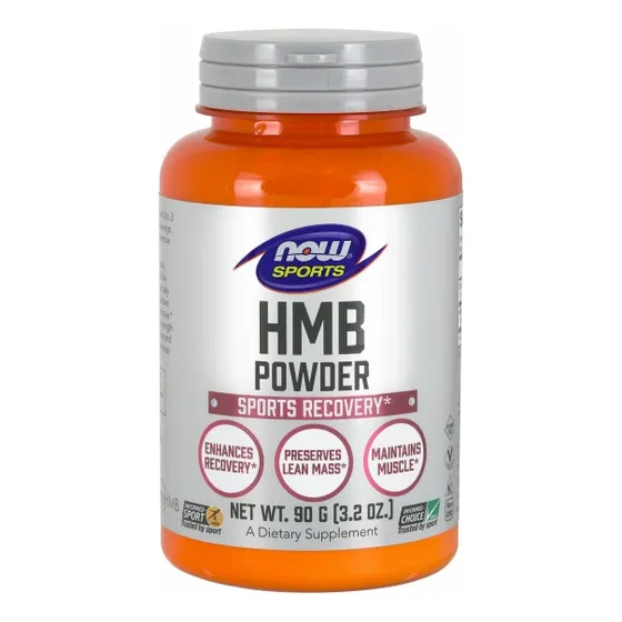 Suplemento Now Foods Hmb En Polvo, 90 G (paquete De 4), Vege