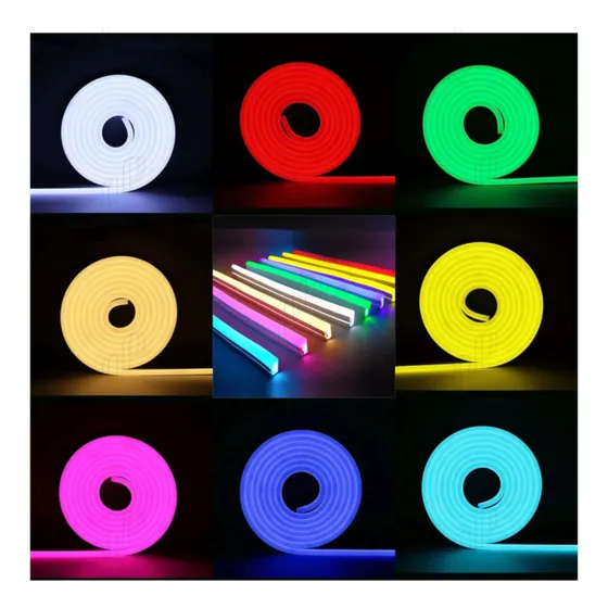 Cinta Luces Led Neón De 5 Mts Con Transformador 12v