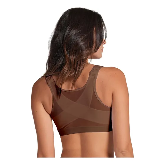 Sujetador Corrector De Postura Leonisa Con Cierre Frontal Y