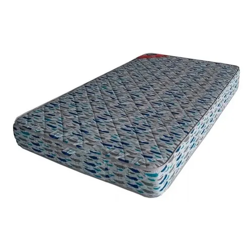 Colchon Piero Body Pro 2 Plazas 140x190 Espuma Selectogar6 Color Gris Con Azul