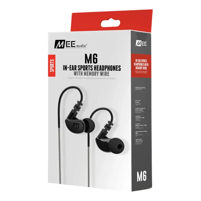 Auriculares In-ear Mee Audio M6 Pro Sports Profesionales.