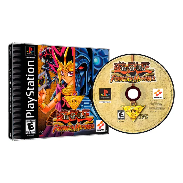 Jogo Yu-gi-oh! Forbidden Memories - Ps1 Midia Fisica