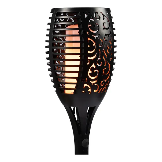 Antorcha Estaca Luz Led Solar Jardin Exterior Efecto Fuego