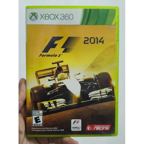 Jogo F1 2014 Fórmula 1 Original Mídia Física Xbox 360