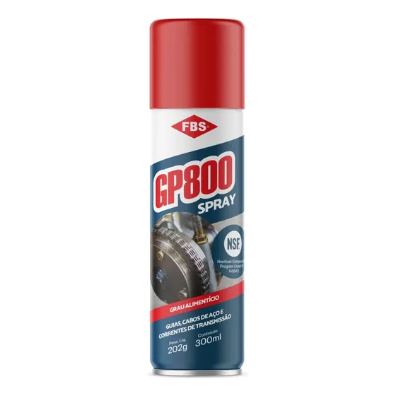 Óleo Sintético Atóxico Alimentício Gp800 300ml Spray 