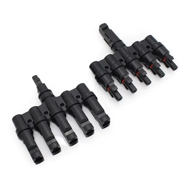 Conector Mc4  T De Rama 5 A 1  Macho Y Hembra