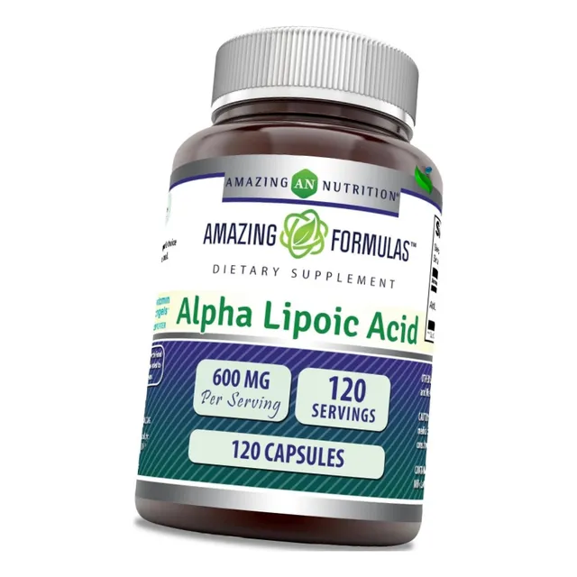 Ácido Alfa Lipóico 600mg X 120 Cápsulas