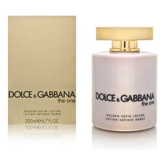 Loción Dolce & Gabbana The One Golden Satin 200 Ml Para Muje