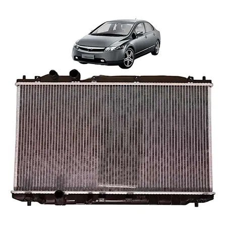 Radiador New Civic 2006 2007 2008 2009 2010 2011 Aut / Mec