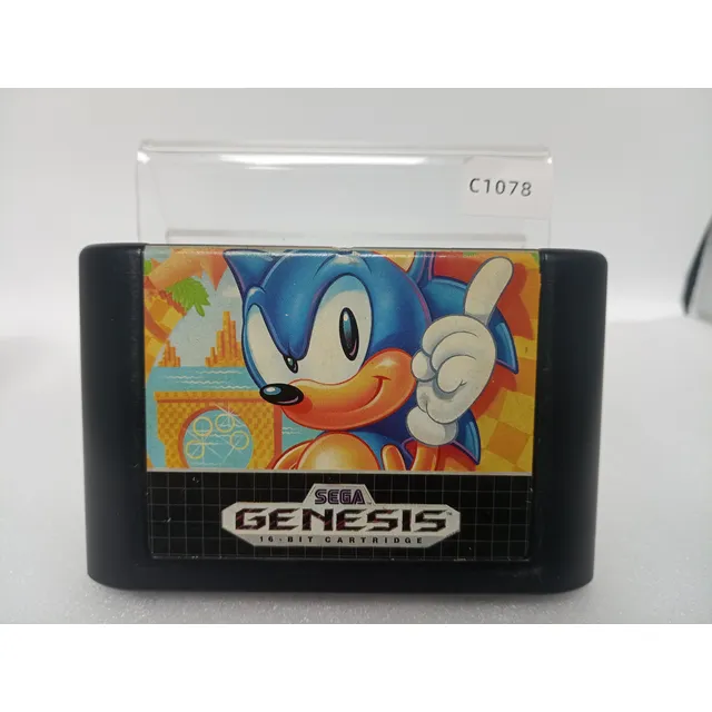 Juego Sonic The Hedgehog Para Sega Genesis Usado Original