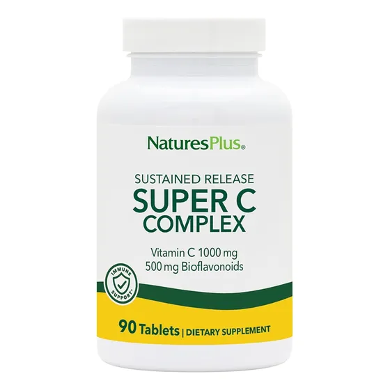 Natures Plus | Super C , 1000mg, 90 Tabletas