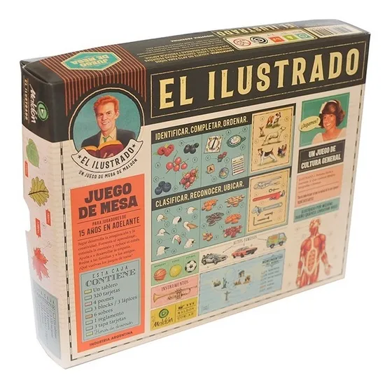 El Ilustrado Juego De Mesa Maldón Cultura General +15 Años