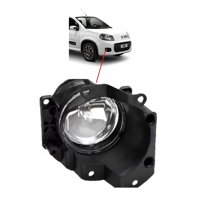 Faro Auxiliar Fioruno Uno 2 Novo 2012 2013 2014 2015 2016 Dr