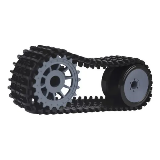 2 Rueda De Oruga Para Aprendizaje De Robótica De Automóvil
