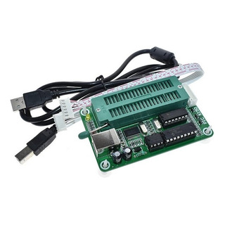 Tecneu Programador Pic K150 Usb Iscp Microchip Zócalo Zif 8 A 40 Pines, Con Cables Tecneu Programador Pic K150 Usb Iscp Microchip Zócalo Zif 8 A 40 Pines, Con Cables