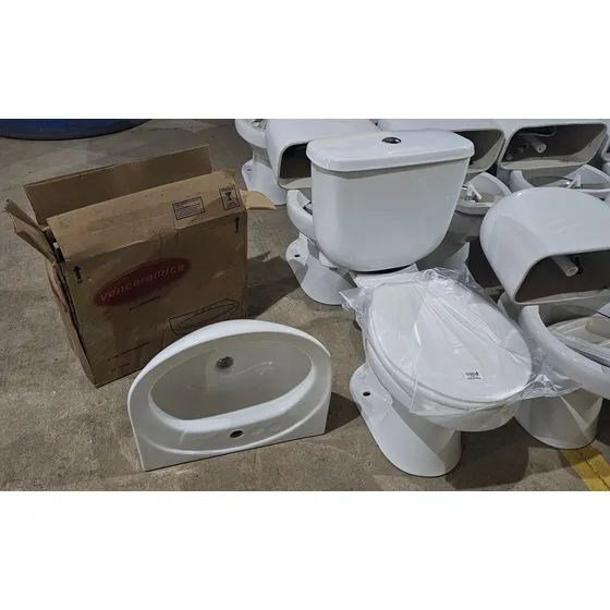 Salas De Baño Vencerámica Lavamanos E Inodoro