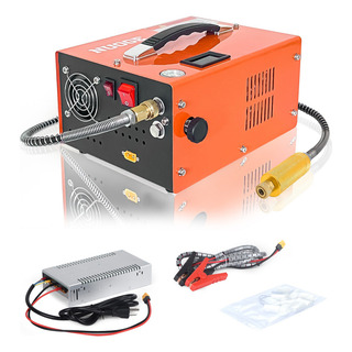 Compresor De Aire Pcp 12 V/110 V/220 V, 4500 Psi, 300 Bar Compresor De Aire Pcp 12 V/110 V/220 V, 4500 Psi, 300 Bar