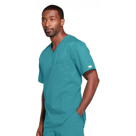 Top Uniforme Clínico Hombre Cherokee Gris Médico Medico Tens