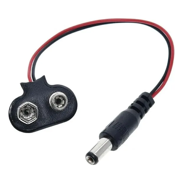 Conector Bateria 9v, Arduino Mega 2560, Uno R3, 2 Unidades