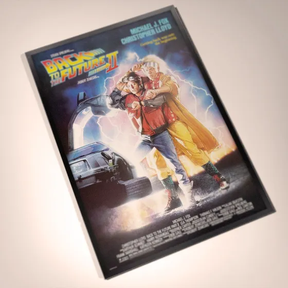Afiche Decorativo Pelicula Volver Al Futuro Ii