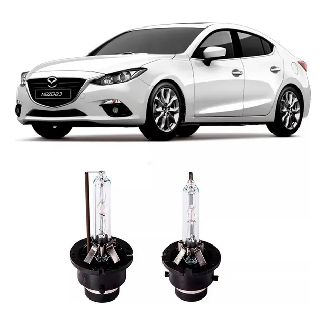 Par Ampolletas Mazda 3 D4s Hid Xenon 6000k 35w 