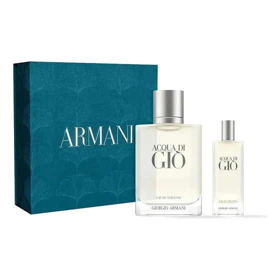Set Giorgio Armani Acqua Di Gio Men Edt 100 + 15 Ml