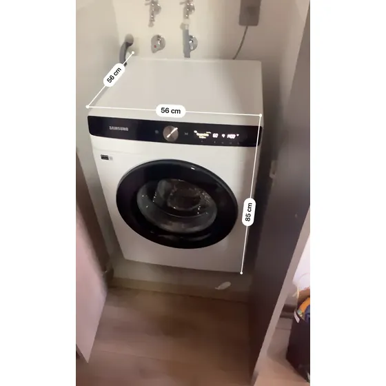 Lavadora Samsung Ww12t, Smart Wash Y Ecobubble White, 12 Kg,