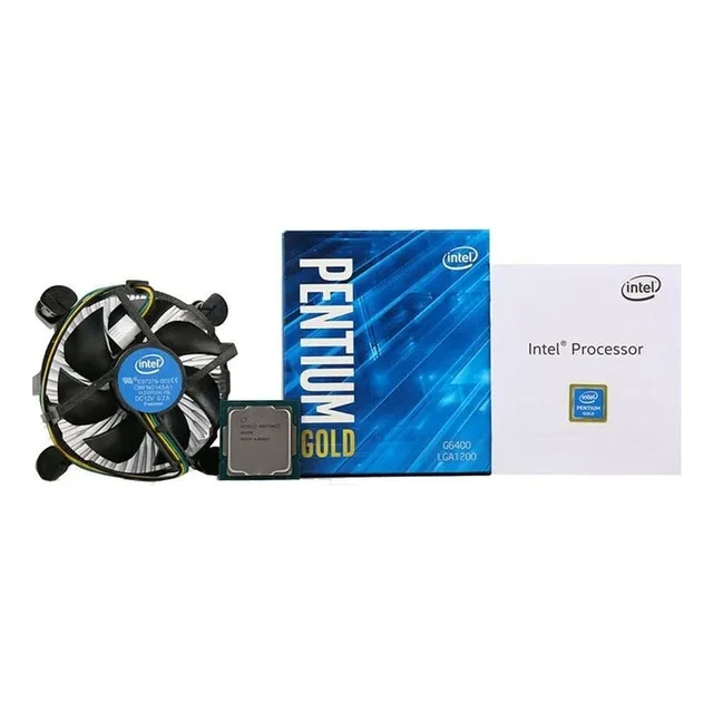 Procesador Intel Pentium G6400 BX80701G6400 de 2 núcleos y 4GHz de frecuencia con gráfica integrada